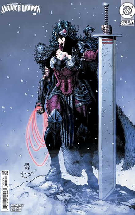ABSOLUTE WONDER WOMAN #1 Sixth Printing Cvr C Mark Spears Connecting Foil Var