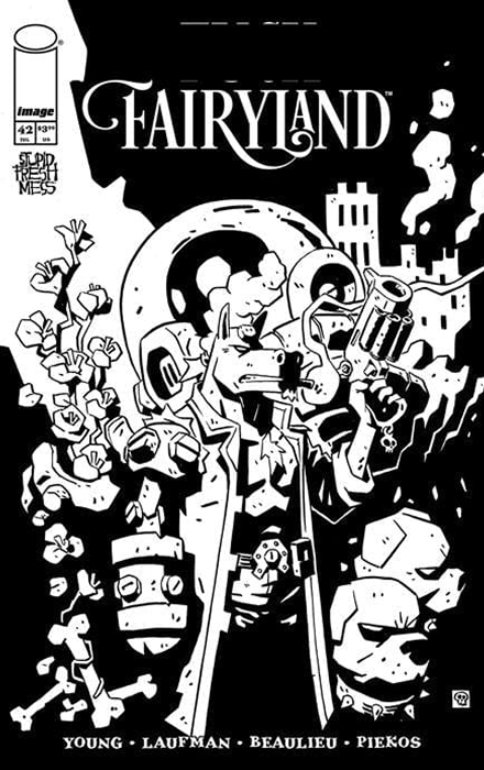 I HATE FAIRYLAND #42 CVR B DEREK LAUFMAN B&W VAR (MR)