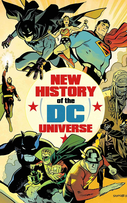 NEW HISTORY OF THE DC UNIVERSE #1 (OF 4) CVR A CHRIS SAMNEE WRAPAROUND