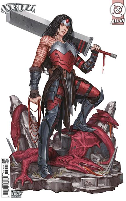 ABSOLUTE WONDER WOMAN #9 CVR B INHYUK LEE CARD STOCK VAR