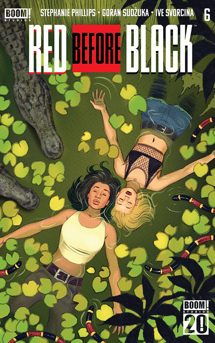 Red Before Black #6 B Variant (Dressed, Johnson)