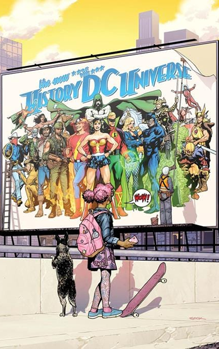 NEW HISTORY OF THE DC UNIVERSE #1 (OF 4) CVR C RYAN SOOK CARD STOCK VAR