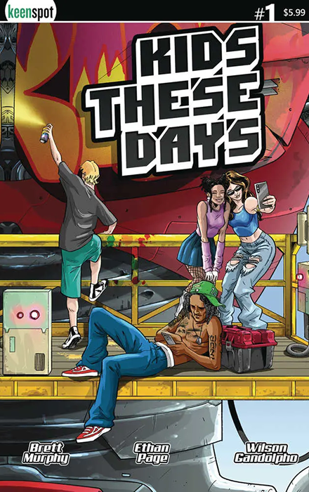 KIDS THESE DAYS #1 Second Printing Cvr A Wilson Gandolpho