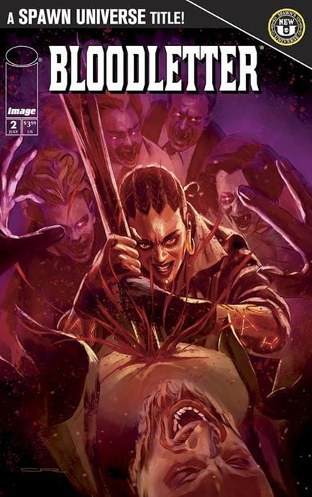 SPAWN BLOODLETTER #1 (OF 5) CVR B BLANK SKETCH VAR