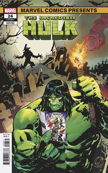 INCREDIBLE HULK #26 MATTEO LOLLI MARVEL COMICS PRESENTS VARIANT