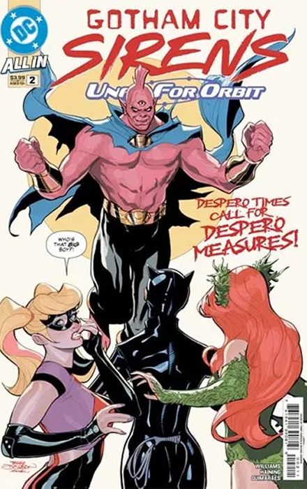 GOTHAM CITY SIRENS UNFIT FOR ORBIT #2 (OF 5) CVR A TERRY DODSON & RACHEL DODSON