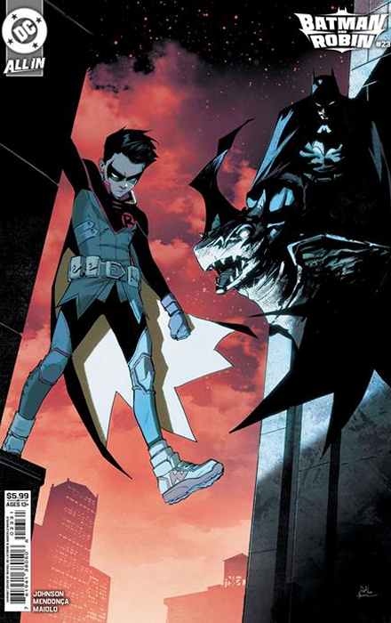 BATMAN AND ROBIN #23 CVR B JUAN FERREYRA CARD STOCK VAR