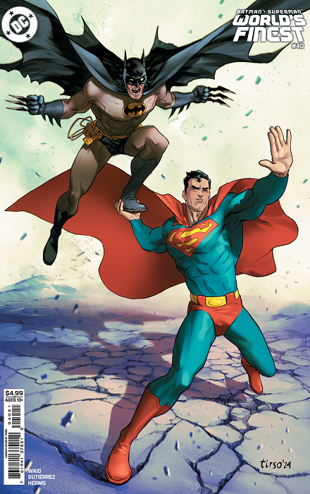 BATMAN SUPERMAN WORLDS FINEST #40 CVR C ADRIAN GUTIERREZ CARD STOCK VAR