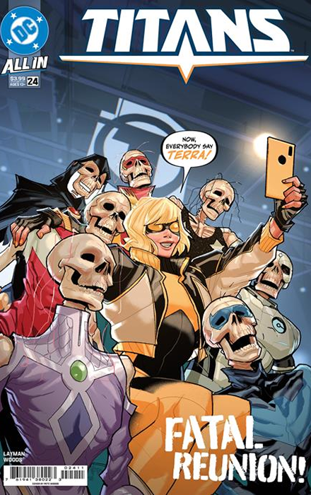 TITANS #24 CVR A PETE WOODS