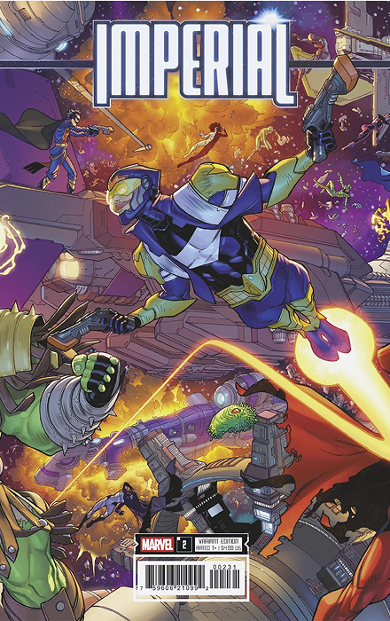 IMPERIAL #2 JAVIER GARRON 4-PART CONNECTING VARIANT