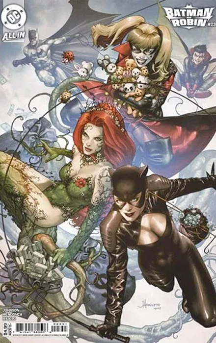 BATMAN AND ROBIN #23 CVR C RAFAEL DE LATORRE CARD STOCK VAR