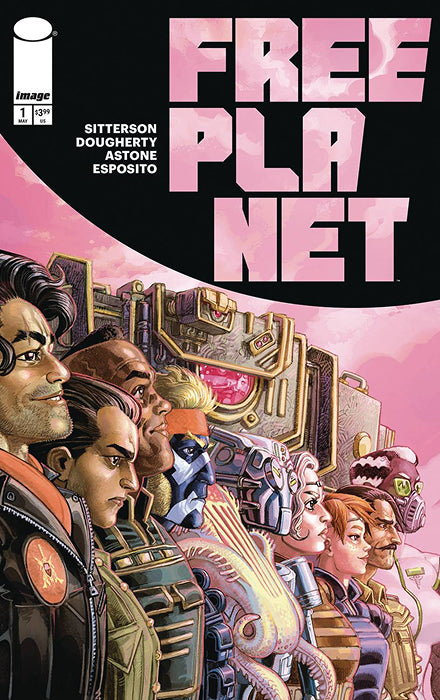 FREE PLANET #1 CVR A JED DOUGHERTY