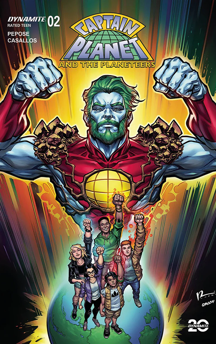 CAPTAIN PLANET #2 CVR A CHAD HARDIN