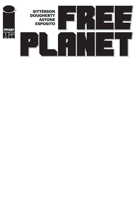 FREE PLANET #1 CVR C BLANK SKETCH VAR