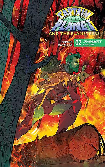 CAPTAIN PLANET #2 CVR C CHRISTIAN WARD VAR
