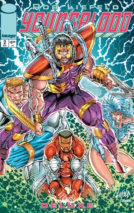 YOUNGBLOOD DLX #3 CVR B ROB LIEFELD FOIL VAR