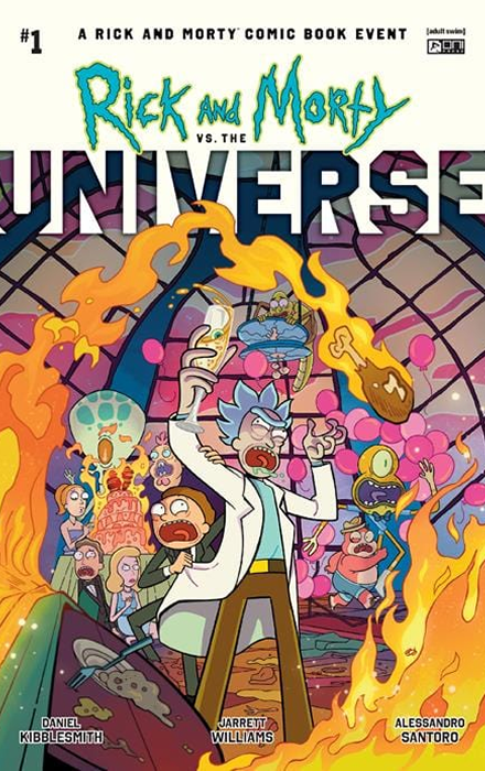 RICK AND MORTY VS THE UNIVERSE #1 (OF 4) CVR A DAVE BARDIN