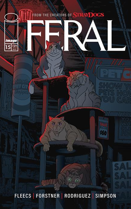 FERAL #15 CVR A TONY FLEECS & TRISH FORSTNER