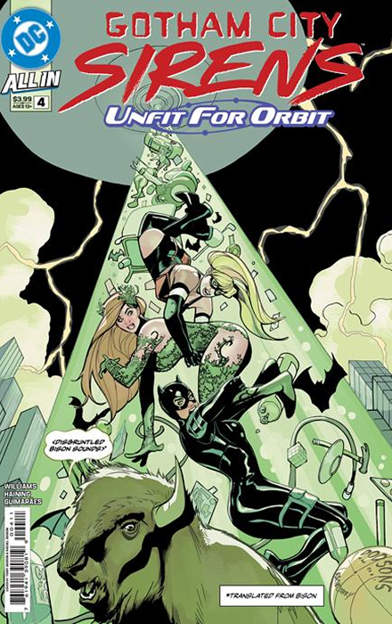 GOTHAM CITY SIRENS UNFIT FOR ORBIT #4 (OF 5) CVR A TERRY DODSON & RACHEL DODSON