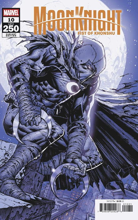 MOON KNIGHT: FIST OF KHONSHU #10 STEPHEN PLATT VARIANT