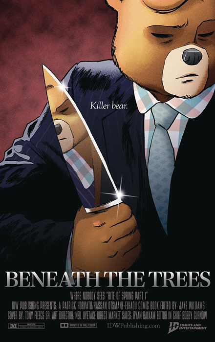 Beneath the Trees Where Nobody Sees: Rite of Spring #1 Variant B (Fleecs Movie Homage Cover)