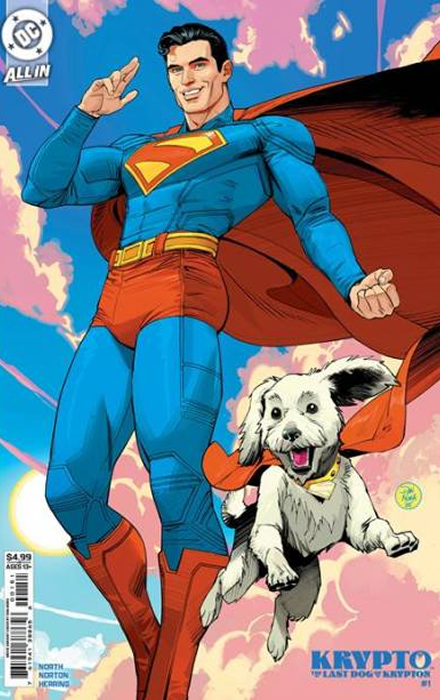 KRYPTO THE LAST DOG OF KRYPTON #1 (OF 5) CVR C DAN MORA SUPERMAN MOVIE CARD STOCK VAR