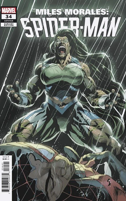 MILES MORALES: SPIDER-MAN #34 GEOFF SHAW VARIANT