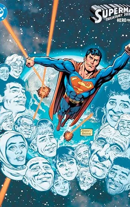 SUPERMAN TREASURY 2025 HERO FOR ALL #1 (ONE SHOT) CVR B DAN JURGENS VAR