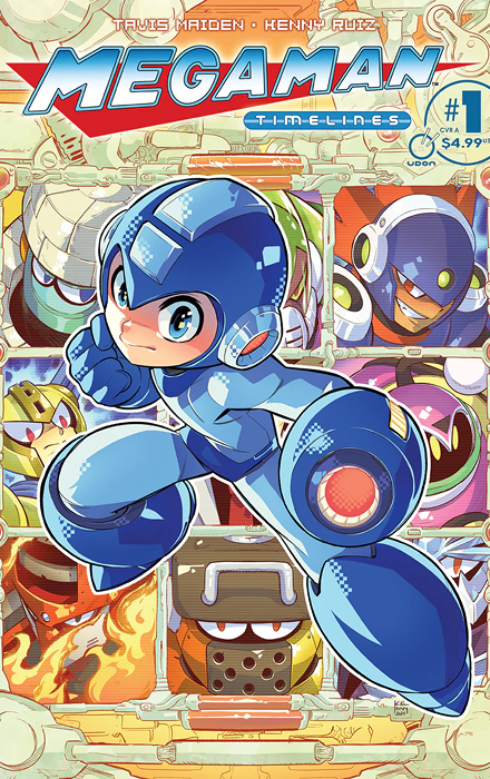 MEGA MAN TIMELINES #1 (ONE SHOT) CVR A KENNY RUIZ