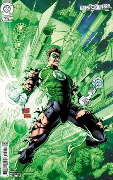 GREEN LANTERN #24 CVR B SERG ACUNA CARD STOCK VAR