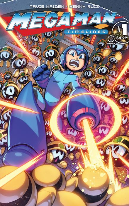 MEGA MAN TIMELINES #1 (ONE SHOT) CVR B JON SOMMARIVA VAR