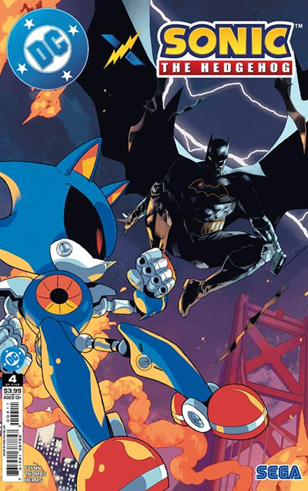DC X SONIC THE HEDGEHOG #4 (OF 5) CVR A PABLO M COLLAR