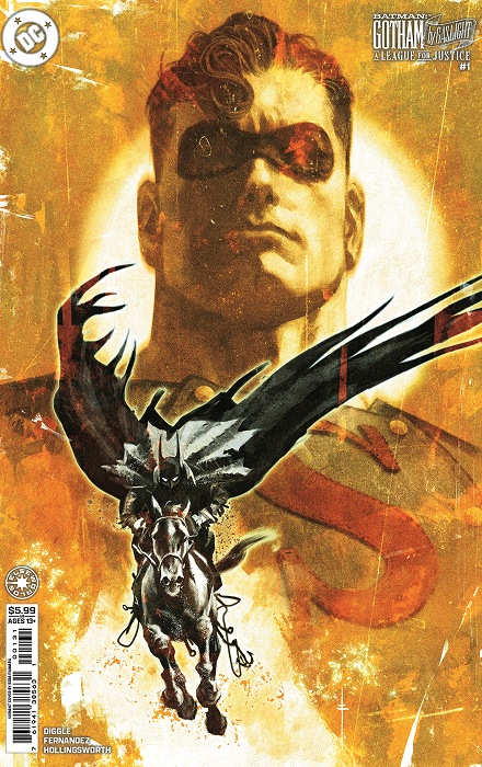 BATMAN GOTHAM BY GASLIGHT A LEAGUE FOR JUSTICE #1 (OF 6) CVR A LEANDRO FERNANDEZ
