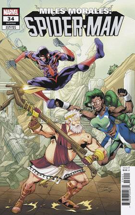 MILES MORALES: SPIDER-MAN #34 LOGAN LUBERA 5-PART CONNECTING VARIANT