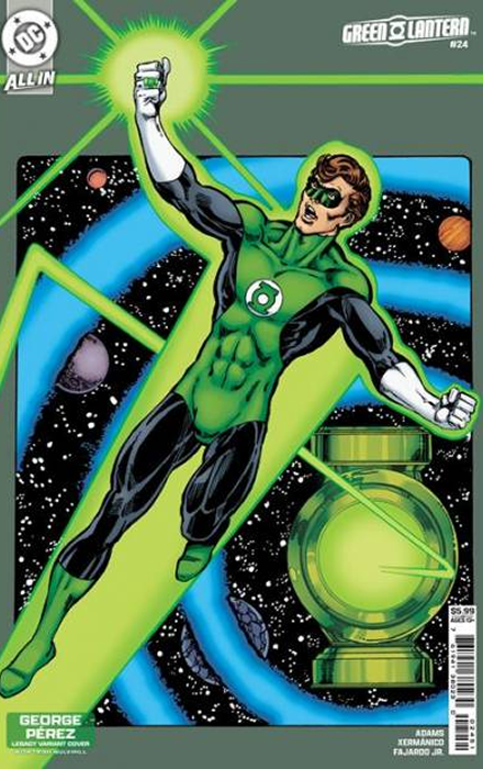 GREEN LANTERN #24 CVR C V KEN MARION CARD STOCK VAR