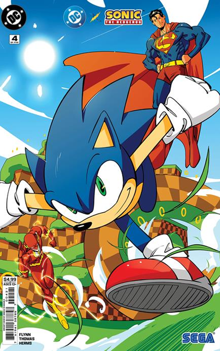 DC X SONIC THE HEDGEHOG #4 (OF 5) CVR B DANIELE DI NICUOLO CARD STOCK VAR