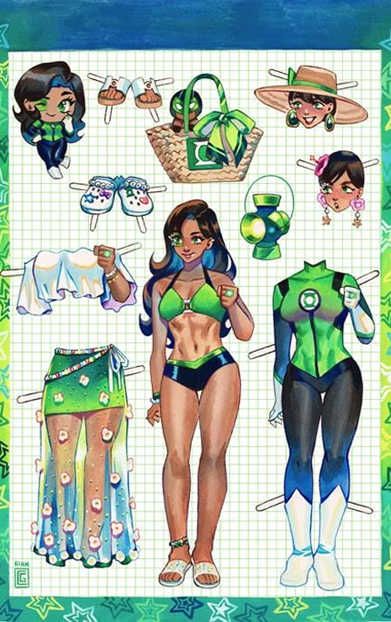 GREEN LANTERN CORPS #6 CVR C RIAN GONZALES CARD STOCK VAR