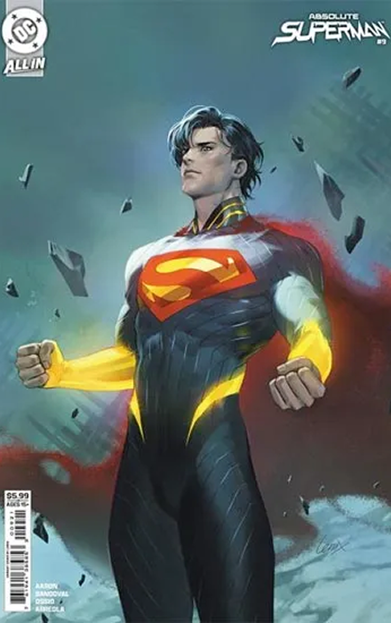 ABSOLUTE SUPERMAN #9 CVR B LESLEY LEIRIX LI CARD STOCK VAR