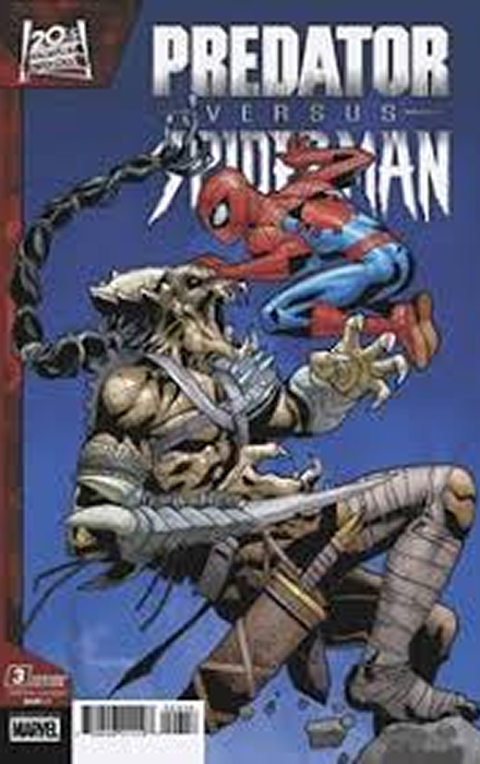 PREDATOR VS. SPIDER-MAN #3 PATRICK GLEASON VARIANT
