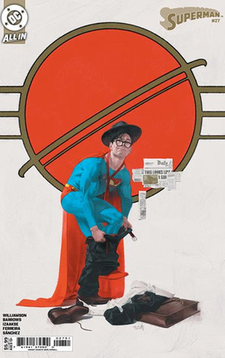 SUPERMAN #27 CVR D MARC ASPINALL CARD STOCK VAR