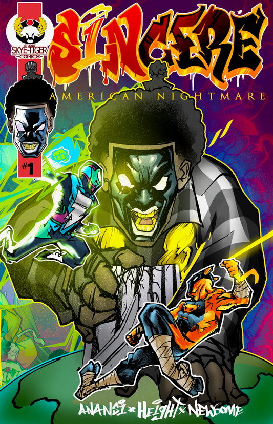 Sincere American Nightmare Cover 2 (Signed)