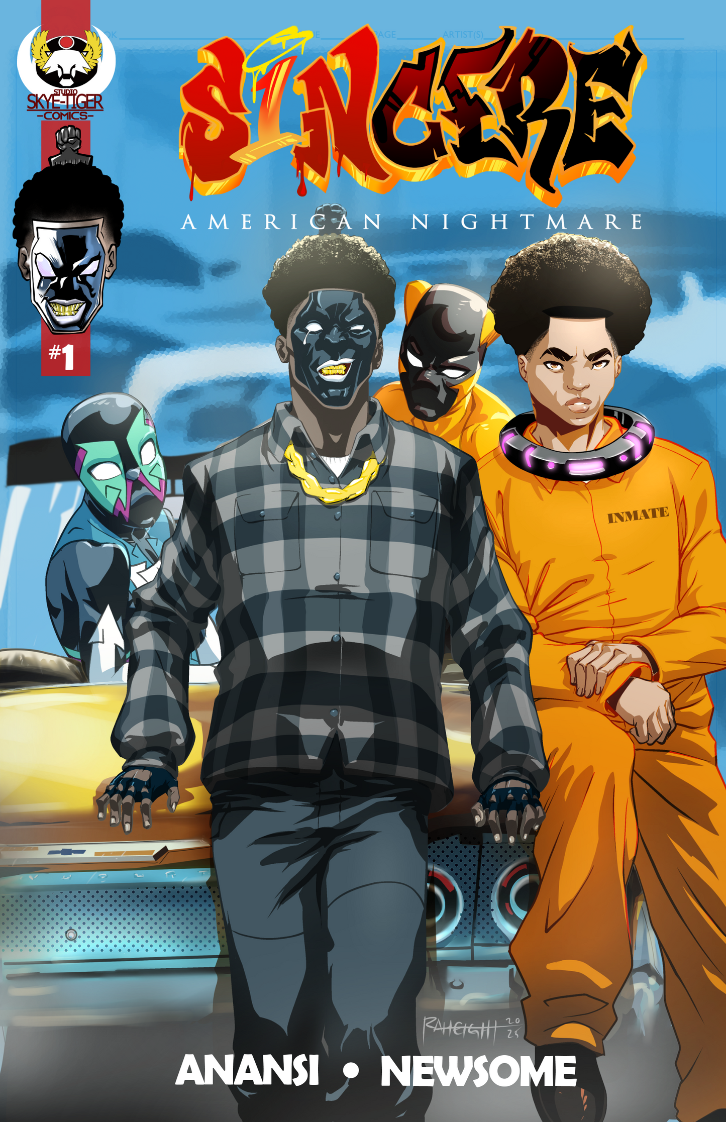 Sincere American Nightmare Cover A (Signed)