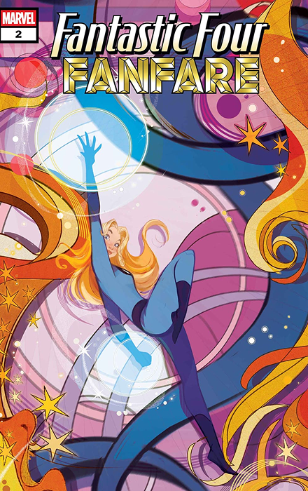 FANTASTIC FOUR FANFARE #3 NICOLETTA BALDARI 4-PART CONNECTING VARIANT