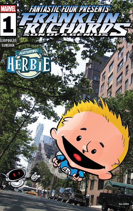 FANTASTIC FOUR PRESENTS: FRANKLIN RICHARDS - SON OF A GENIUS #1