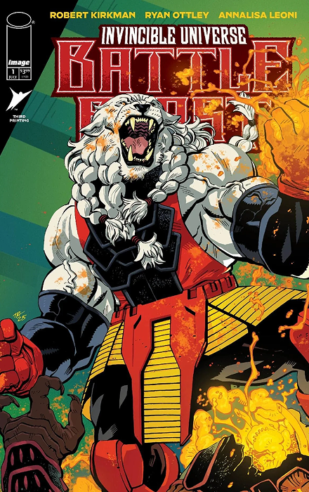 INVINCIBLE UNIVERSE BATTLE BEAST #1 3RD PTG