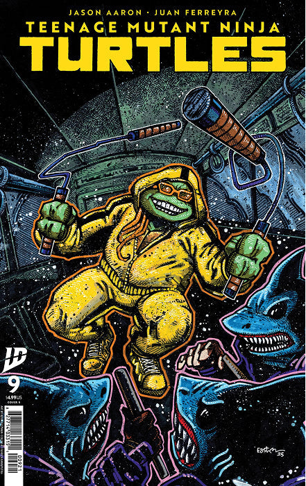 Teenage Mutant Ninja Turtles #9 Variant B (Eastman)