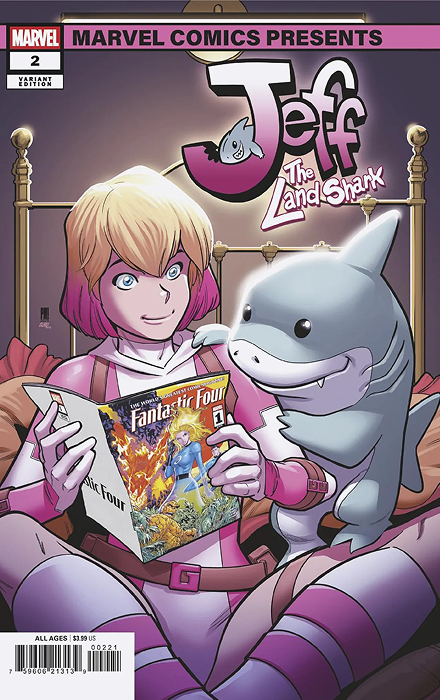 JEFF THE LAND SHARK #2 PACO MEDINA MARVEL COMICS PRESENTS VARIANT