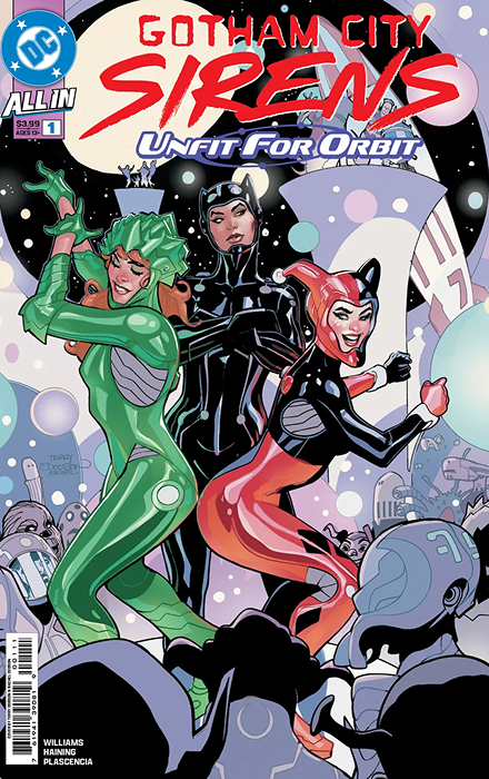 GOTHAM CITY SIRENS UNFIT FOR ORBIT PROMO POSTER