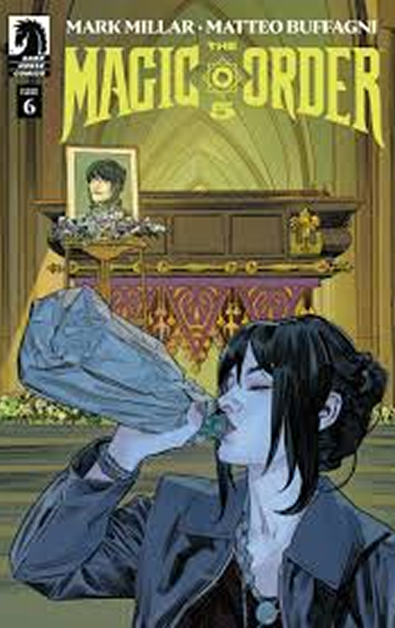 The Magic Order 5 #6 (CVR B) (B&W) (Matteo Buffagni)