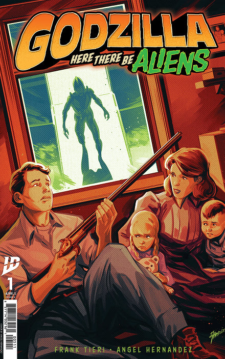 Godzilla: Here There Be Aliens #1 Variant B (Hernandez)